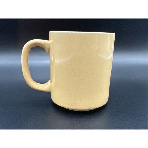 Vintage 1983 Worlds Greatest Mom Yellow Coffee Cup Mothers Day Birthday Gift - Picture 6 of 9